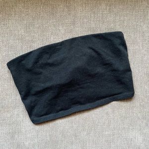 Aerie Black Bandeau Bra